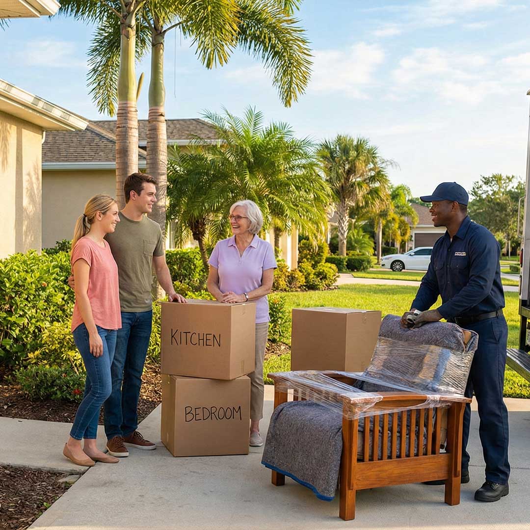 Professional packing for overseas shipments